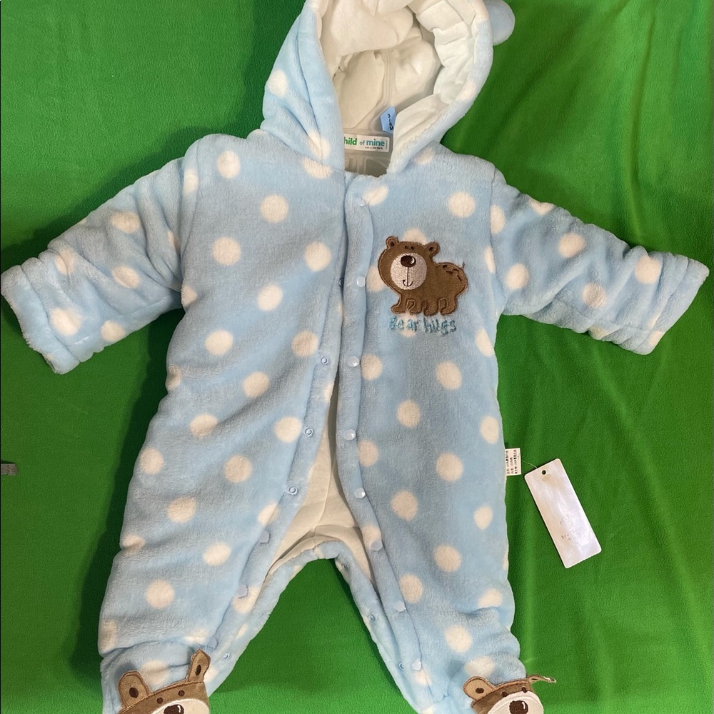 Winter baby body coat 3/6 months